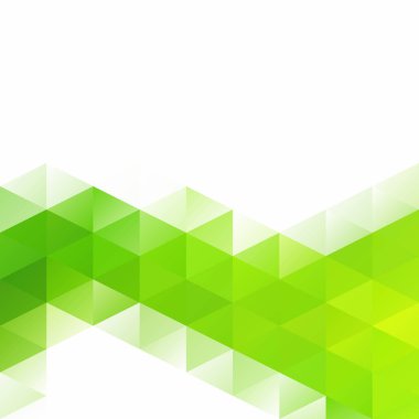 Yeşil Izgara Mozaik Arkaplan, Yaratıcı Tasarım Şablonları