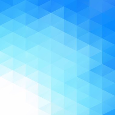 Mavi Izgara Mozaik Arkaplan, Yaratıcı Tasarım Şablonları