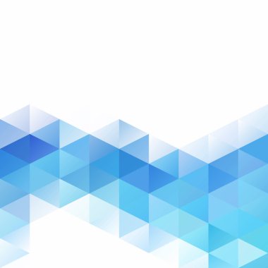 Mavi Izgara Mozaik Arkaplan, Yaratıcı Tasarım Şablonları