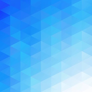 Mavi Izgara Mozaik Arkaplan, Yaratıcı Tasarım Şablonları