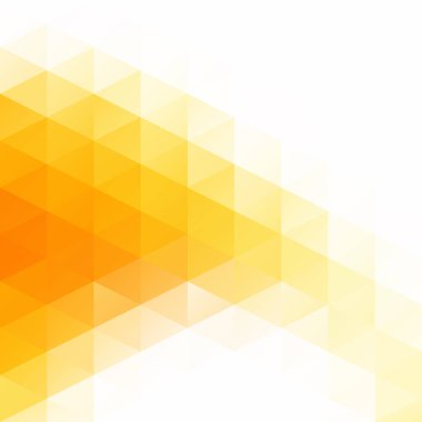 Turuncu Izgara Mozaik Arkaplan, Yaratıcı Tasarım Şablonları