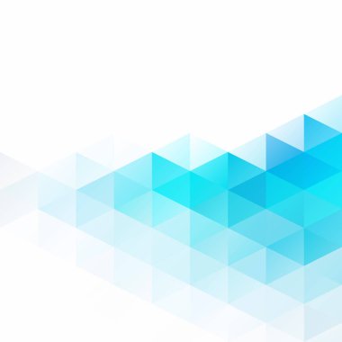 Mavi Izgara Mozaik Arkaplan, Yaratıcı Tasarım Şablonları