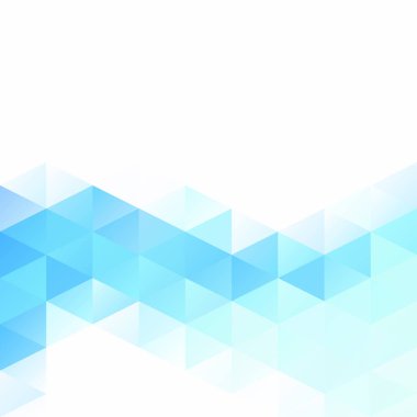 Mavi Izgara Mozaik Arkaplan, Yaratıcı Tasarım Şablonları