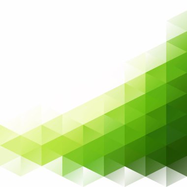 Yeşil Izgara Mozaik Arkaplan, Yaratıcı Tasarım Şablonları