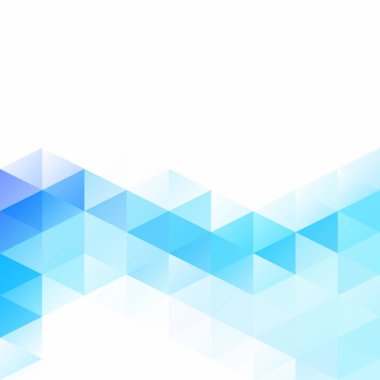 Mavi Izgara Mozaik Arkaplan, Yaratıcı Tasarım Şablonları