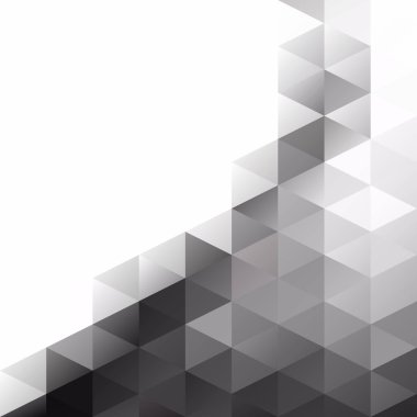 Siyah kılavuz Mozaik arka plan, yaratıcı tasarım şablonları