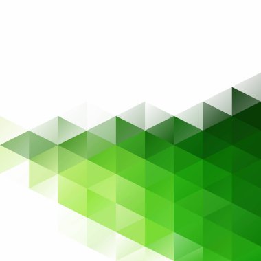 Yeşil Izgara Mozaik Arkaplan, Yaratıcı Tasarım Şablonları