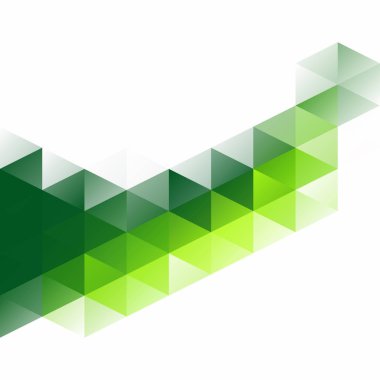 Yeşil Izgara Mozaik Arkaplan, Yaratıcı Tasarım Şablonları