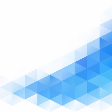 Mavi Izgara Mozaik Arkaplan, Yaratıcı Tasarım Şablonları