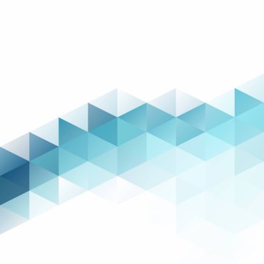 Mavi Izgara Mozaik Arkaplan, Yaratıcı Tasarım Şablonları