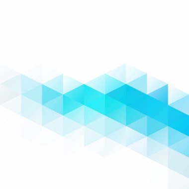 Mavi Izgara Mozaik Arkaplan, Yaratıcı Tasarım Şablonları