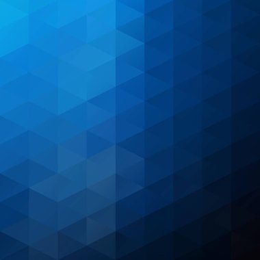 Mavi Izgara Mozaik Arkaplan, Yaratıcı Tasarım Şablonları