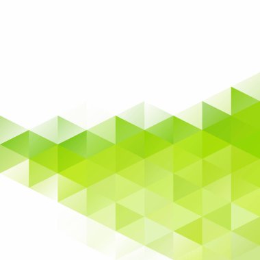 Yeşil Izgara Mozaik Arkaplan, Yaratıcı Tasarım Şablonları