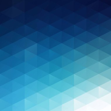 Mavi Izgara Mozaik Arkaplan, Yaratıcı Tasarım Şablonları
