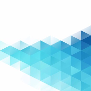 Mavi Izgara Mozaik Arkaplan, Yaratıcı Tasarım Şablonları