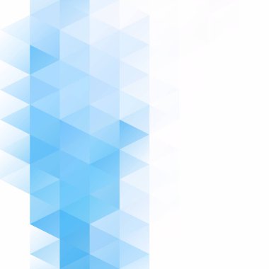 Mavi Izgara Mozaik Arkaplan, Yaratıcı Tasarım Şablonları