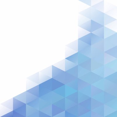 Mavi Izgara Mozaik Arkaplan, Yaratıcı Tasarım Şablonları