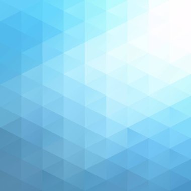 Mavi Izgara Mozaik Arkaplan, Yaratıcı Tasarım Şablonları