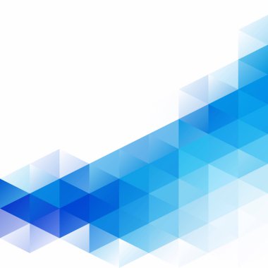 Mavi Izgara Mozaik Arkaplan, Yaratıcı Tasarım Şablonları