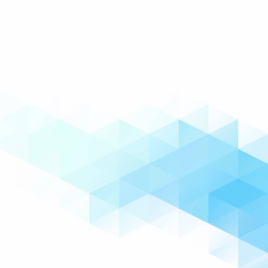 Mavi Izgara Mozaik Arkaplan, Yaratıcı Tasarım Şablonları