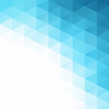 Mavi Izgara Mozaik Arkaplan, Yaratıcı Tasarım Şablonları