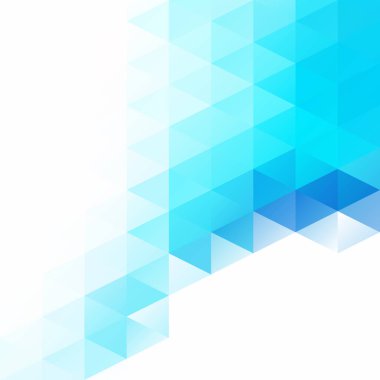 Mavi Izgara Mozaik Arkaplan, Yaratıcı Tasarım Şablonları