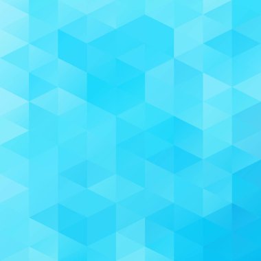 Mavi Izgara Mozaik Arkaplan, Yaratıcı Tasarım Şablonları