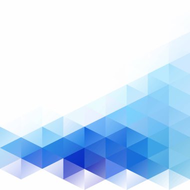 Mavi Izgara Mozaik Arkaplan, Yaratıcı Tasarım Şablonları