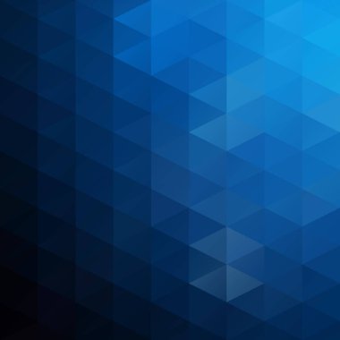 Mavi Izgara Mozaik Arkaplan, Yaratıcı Tasarım Şablonları