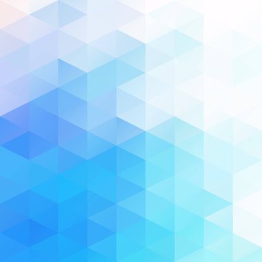 Mavi Izgara Mozaik Arkaplan, Yaratıcı Tasarım Şablonları