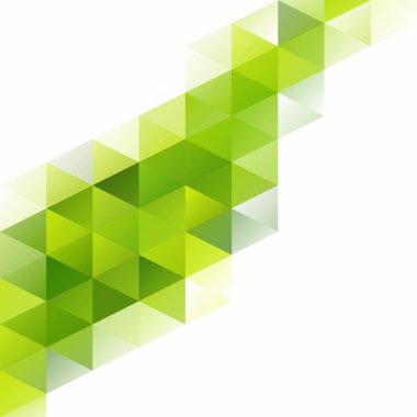 Yeşil Izgara Mozaik Arkaplan, Yaratıcı Tasarım Şablonları