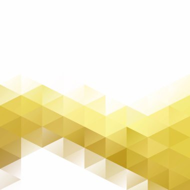 Sarı Izgara Mozaik Arkaplan, Yaratıcı Tasarım Şablonları