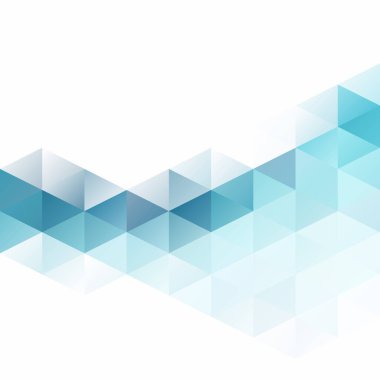 Mavi Izgara Mozaik Arkaplan, Yaratıcı Tasarım Şablonları