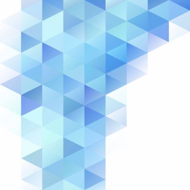 Mavi Izgara Mozaik Arkaplan, Yaratıcı Tasarım Şablonları