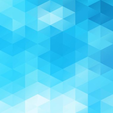 Mavi Izgara Mozaik Arkaplan, Yaratıcı Tasarım Şablonları