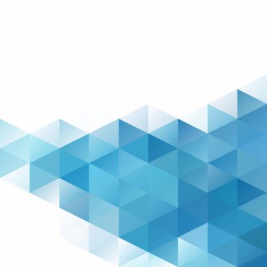 Mavi Izgara Mozaik Arkaplan, Yaratıcı Tasarım Şablonları