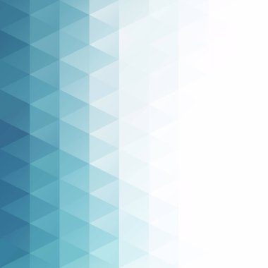 Mavi Izgara Mozaik Arkaplan, Yaratıcı Tasarım Şablonları