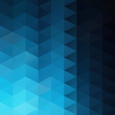 Mavi Izgara Mozaik Arkaplan, Yaratıcı Tasarım Şablonları