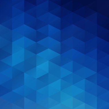 Mavi Izgara Mozaik Arkaplan, Yaratıcı Tasarım Şablonları