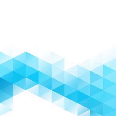 Mavi Izgara Mozaik Arkaplan, Yaratıcı Tasarım Şablonları