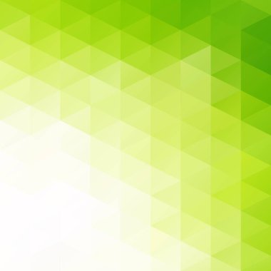 Yeşil Izgara Mozaik Arkaplan, Yaratıcı Tasarım Şablonları