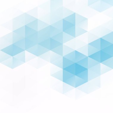 Mavi Izgara Mozaik Arkaplan, Yaratıcı Tasarım Şablonları