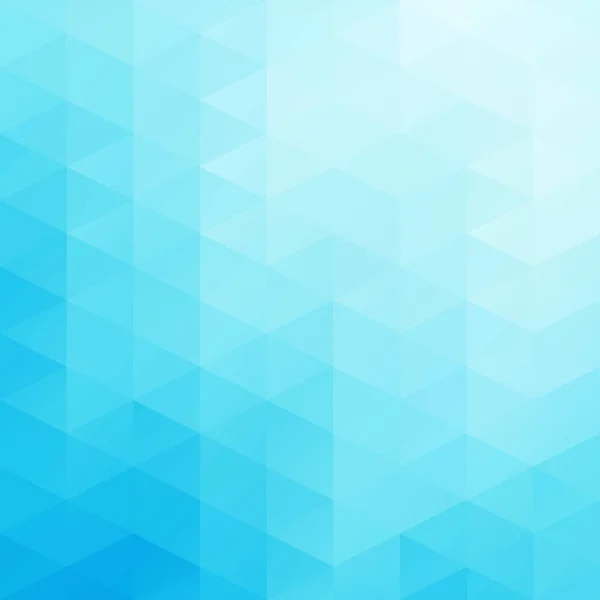 Blue Grid Mosaic Background Creative Design Template — 스톡 벡터