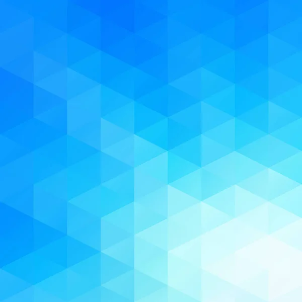 Blue Grid Mosaic Background Creative Design Template — 스톡 벡터