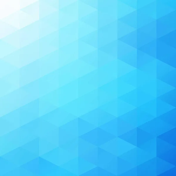 Blue Grid Mosaic Background Creative Design Template — 스톡 벡터