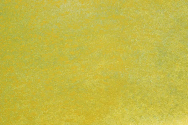 抽象的な手描きのホワイト ペーパーの背景 クリエイティブ デザイン テンプレートに黄色緑水彩スプラッシュ — ストック写真