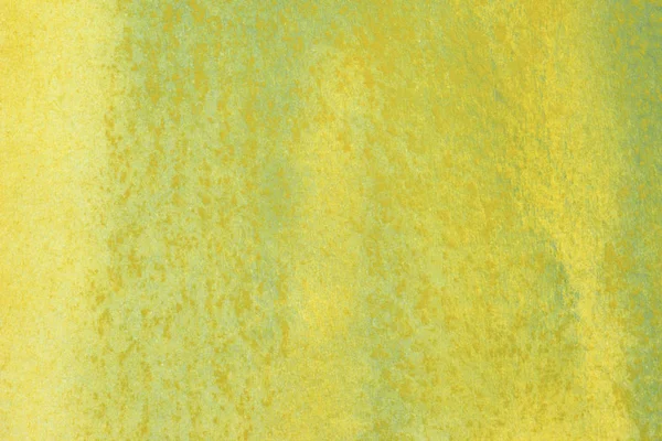 Abstrato Pintado Mão Amarelo Verde Respingo Aquarela Fundo Papel Branco — Fotografia de Stock