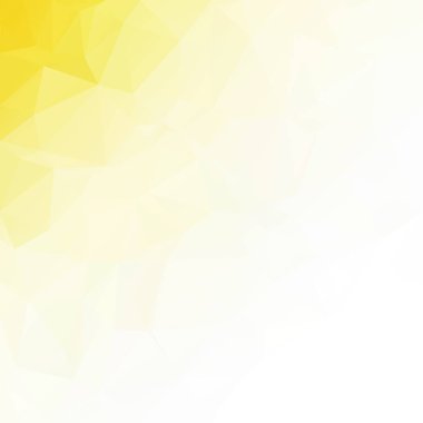 Sarı Çokgen Mozaik Arkaplan, Yaratıcı Tasarım Şablonları