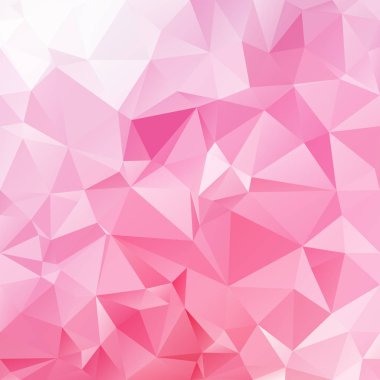 Kırmızı Çokgen Mozaik Arkaplan, Yaratıcı Tasarım Şablonları