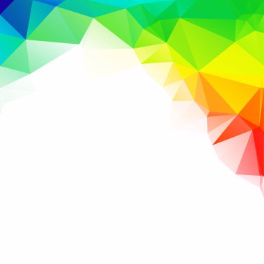 Renkli poligonal mozaik arka plan yaratıcı tasarım şablonları